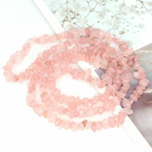 5–8 mm unregelmäßige Freeform-Chip-Kiesperlen, Naturstein, Amethyste, Tigerauge-Perlen zur Schmuckherstellung, DIY-Halskette, Armband, Rosenquarz, 5–8 mm, 40,6 cm 5–8 mm unregelmäßige Freeform-Chip-Kiesperlen, Naturstein, Amethyste, Tigerauge-Perlen zur Schmuckherstellung, DIY-Halskette, Armband, Rosenquarz, 5–8 mm, 40,6 cm von VIEPGJ