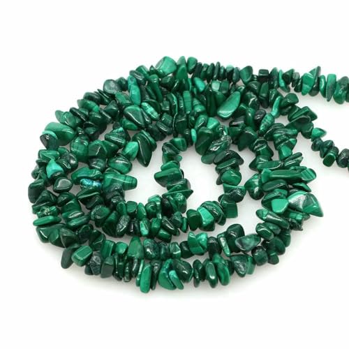 5–8 mm unregelmäßige Freeform-Chip-Kiesperlen, Naturstein, Amethyste, Tigerauge-Perlen zur Schmuckherstellung, DIY-Halsketten-Armband, Malachit, 5–8 mm, 32 Zoll 5–8 mm unregelmäßige Freeform-Chip-Kiesperlen, Naturstein, Amethyste, Tigerauge-Perlen zur Schmuckherstellung, DIY-Halsketten-Armband, Malachit, 5–8 mm, 32 Zoll von VIEPGJ