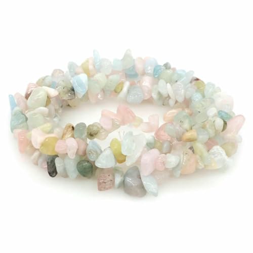 5–8 mm unregelmäßige Freeform-Chip-Kiesperlen, Naturstein, Amethyste, Tigerauge-Perlen zur Schmuckherstellung, DIY-Halsketten-Armband, Morganit, 5–8 mm, 32 Zoll 5–8 mm unregelmäßige Freeform-Chip-Kiesperlen, Naturstein, Amethyste, Tigerauge-Perlen zur Schmuckherstellung, DIY-Halsketten-Armband, Morganit, 5–8 mm, 32 Zoll von VIEPGJ