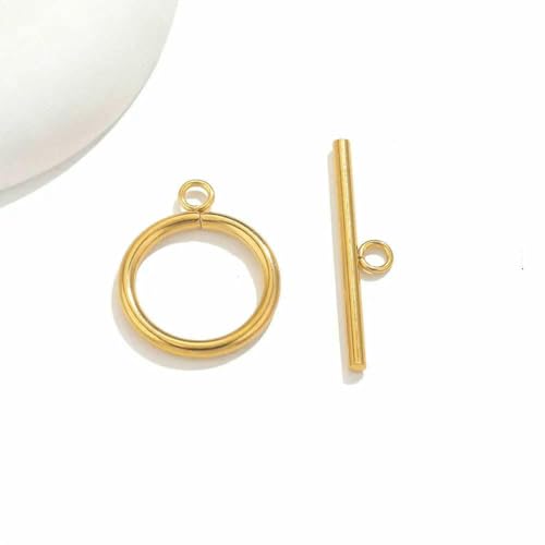 5 Satz/Los Edelstahl OT Verschlüsse Verbinder für Armband Halskette DIY Knebelverschlüsse Schnalle Schmuckherstellung Zubehör Verbinder-JC021-G22 5 Satz/Los Edelstahl OT Verschlüsse Verbinder für Armband Halskette DIY Knebelverschlüsse Schnalle Schmuckherstellung Zubehör Verbinder-JC021-G22 von VIEPGJ