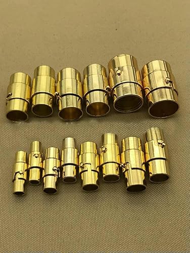 5 Stück 3/4/5/6/7/8/9/10 mm Endkappe für Lederkordel/Magnetverschluss mit Verriegelungsmechanismus, Verbinder zur Herstellung von Armbändern und Halsketten, 5 Stück goldfarben, 5 Stück Innendurchmes 5 Stück 3/4/5/6/7/8/9/10 mm Endkappe für Lederkordel/Magnetverschluss mit Verriegelungsmechanismus, Verbinder zur Herstellung von Armbändern und Halsketten, 5 Stück goldfarben, 5 Stück Innendurchmes von VIEPGJ