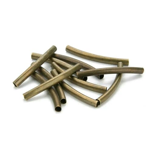 50 Stück/Los Kupfer Lange runde Abstandshalter gebogene Rohre Metallperlen Verbinder für Schmuck DIY Halskette Armband Erkenntnisse Herstellung-Lang 30 mm Loch 3,0 mm 50 Stück/Los Kupfer Lange runde Abstandshalter gebogene Rohre Metallperlen Verbinder für Schmuck DIY Halskette Armband Erkenntnisse Herstellung-Lang 30 mm Loch 3,0 mm von VIEPGJ