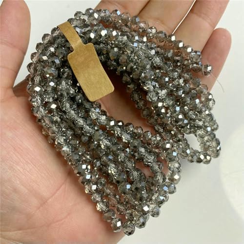 5x8 4x6mm Rondelle österreichische Kristallperlen Glas lose bunte Perlen für Schmuckherstellung Zubehör handgefertigt Großhandel-Nr. 13-5x8mm 5 Strang von VIEPGJ