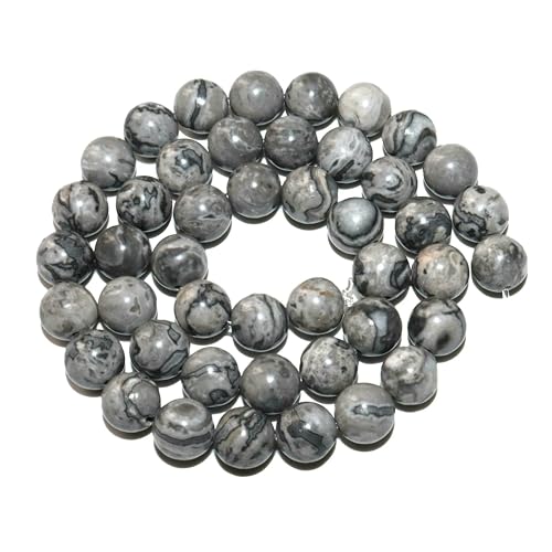 6 8 10 mm natürliche schwarze Lava-Tigeraugen-Achat-Jade-Massenperlen aus losem Stein für die Herstellung von Armbändern und Halsketten, Schmuckmaterial, Kartenstein, 10 mm, 35 Stück Perl 6 8 10 mm natürliche schwarze Lava-Tigeraugen-Achat-Jade-Massenperlen aus losem Stein für die Herstellung von Armbändern und Halsketten, Schmuckmaterial, Kartenstein, 10 mm, 35 Stück Perl von VIEPGJ