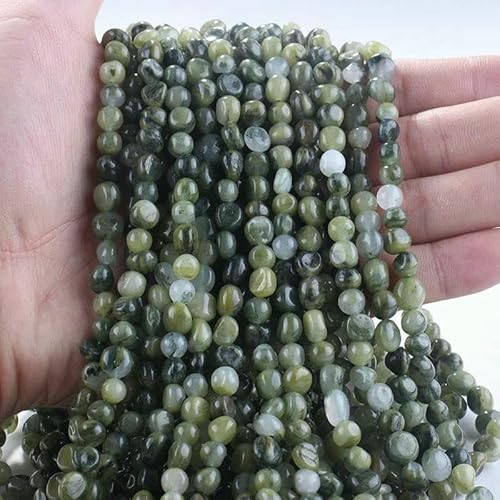 6–8 mm natürliche Amethyst-Nugget-Perlen, kleine unregelmäßige Edelstein-Chips, Perlen zur Schmuckherstellung, DIY-Armband, Halskettenzubehör – 99 gn. Rutilquarz – 38 cm, 1 Stra 6–8 mm natürliche Amethyst-Nugget-Perlen, kleine unregelmäßige Edelstein-Chips, Perlen zur Schmuckherstellung, DIY-Armband, Halskettenzubehör – 99 gn. Rutilquarz – 38 cm, 1 Stra von VIEPGJ