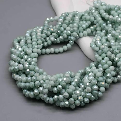 6 mm, 92 Stück/Los, Rondelle-Kristallglasperlen, farbig, facettiert, lose Abstandshalter, Glasperlen zur Schmuckherstellung, DIY-Halskette, 1–6 mm, ca. 92 Stück 6 mm, 92 Stück/Los, Rondelle-Kristallglasperlen, farbig, facettiert, lose Abstandshalter, Glasperlen zur Schmuckherstellung, DIY-Halskette, 1–6 mm, ca. 92 Stück von VIEPGJ