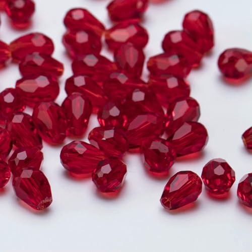 6 x 8 mm, facettierte Glasperlen in Tropfenform, AB-Farbe, Wassertropfen-Kristallperlen, lose Abstandsperlen zur Schmuckherstellung, DIY-Armband-ZKSD001-001-8 x 11 mm, 50–55 Stück 6 x 8 mm, facettierte Glasperlen in Tropfenform, AB-Farbe, Wassertropfen-Kristallperlen, lose Abstandsperlen zur Schmuckherstellung, DIY-Armband-ZKSD001-001-8 x 11 mm, 50–55 Stück von VIEPGJ