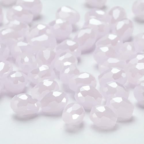 6 x 8 mm, facettierte Glasperlen in Tropfenform, AB-Farbe, Wassertropfen-Kristallperlen, lose Abstandsperlen zur Schmuckherstellung, DIY-Armband-ZKSD001-008-6 x 8 mm, 65–70 Stück 6 x 8 mm, facettierte Glasperlen in Tropfenform, AB-Farbe, Wassertropfen-Kristallperlen, lose Abstandsperlen zur Schmuckherstellung, DIY-Armband-ZKSD001-008-6 x 8 mm, 65–70 Stück von VIEPGJ