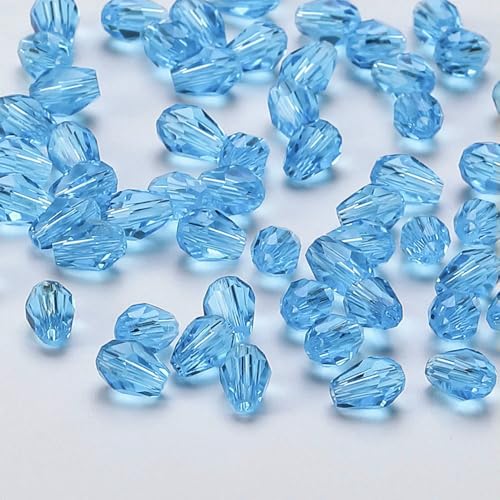 6 x 8 mm, facettierte Glasperlen in Tropfenform, AB-Farbe, Wassertropfen-Kristallperlen, lose Abstandsperlen zur Schmuckherstellung, DIY-Armband-ZKSD001-013-6 x 8 mm, 65–70 Stück 6 x 8 mm, facettierte Glasperlen in Tropfenform, AB-Farbe, Wassertropfen-Kristallperlen, lose Abstandsperlen zur Schmuckherstellung, DIY-Armband-ZKSD001-013-6 x 8 mm, 65–70 Stück von VIEPGJ