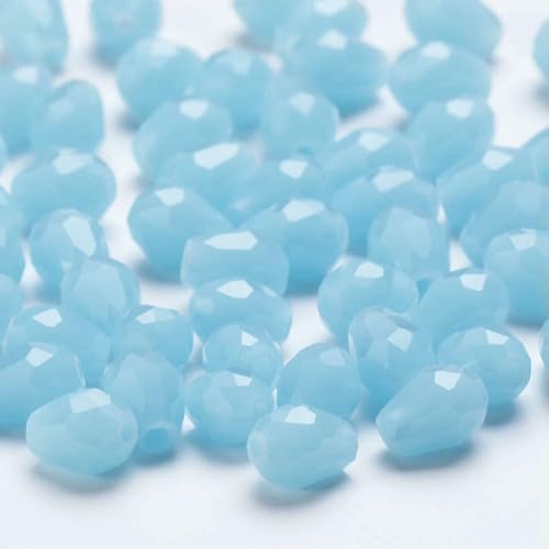 6 x 8 mm, facettierte Glasperlen in Tropfenform, AB-Farbe, Wassertropfen-Kristallperlen, lose Abstandsperlen zur Schmuckherstellung, DIY-Armband-ZKSD001-017-6 x 8 mm, 65–70 Stück 6 x 8 mm, facettierte Glasperlen in Tropfenform, AB-Farbe, Wassertropfen-Kristallperlen, lose Abstandsperlen zur Schmuckherstellung, DIY-Armband-ZKSD001-017-6 x 8 mm, 65–70 Stück von VIEPGJ