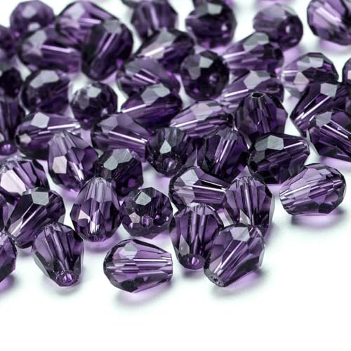 6 x 8 mm, facettierte Glasperlen in Tropfenform, AB-Farbe, Wassertropfen-Kristallperlen, lose Abstandsperlen zur Schmuckherstellung, DIY-Armband-ZKSD001-031-6 x 8 mm, 65–70 Stück 6 x 8 mm, facettierte Glasperlen in Tropfenform, AB-Farbe, Wassertropfen-Kristallperlen, lose Abstandsperlen zur Schmuckherstellung, DIY-Armband-ZKSD001-031-6 x 8 mm, 65–70 Stück von VIEPGJ