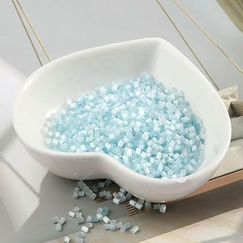 720 Stück 2 mm matte tschechische Glasperlen 11/0, mattierte Rocailles-Perlen, Röhren, DIY-Armband, Halskette für die Schmuckherstellung, Kleiderzubehör, 006 Himmelblau von VIEPGJ