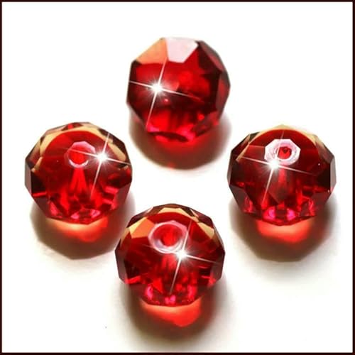 AAA 10 x 8 mm mehrfarbige tschechische Rondelle-Perlen aus Kristall, Schmuckzubehör, Ohrring- und Halskettenzubehör, Abstandsperlen, 50 Stück, hellsiam, 8 x 10 mm, 50 Stück AAA 10 x 8 mm mehrfarbige tschechische Rondelle-Perlen aus Kristall, Schmuckzubehör, Ohrring- und Halskettenzubehör, Abstandsperlen, 50 Stück, hellsiam, 8 x 10 mm, 50 Stück von VIEPGJ