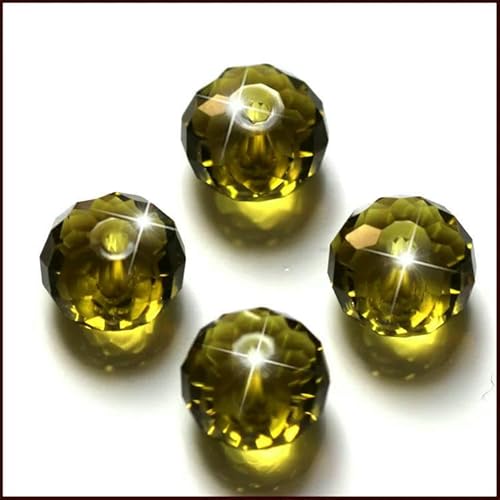AAA 10 x 8 mm mehrfarbige tschechische Rondelle-Perlen aus Kristall, Schmuckzubehör, Ohrring- und Halskettenzubehör, Abstandsperlen, 50 Stück, kalter Topas, 8 x 10 mm, 50 Stück AAA 10 x 8 mm mehrfarbige tschechische Rondelle-Perlen aus Kristall, Schmuckzubehör, Ohrring- und Halskettenzubehör, Abstandsperlen, 50 Stück, kalter Topas, 8 x 10 mm, 50 Stück von VIEPGJ