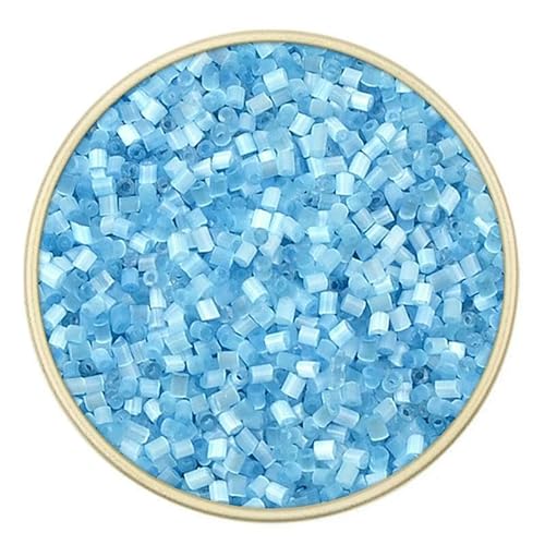 Ca. 1000 Stück 2 mm Opal-Katzenaugenperlen, tschechische Glasperlen zur Schmuckherstellung, DIY-Armband, Halskette, Tasche, Kleidung, Nähen, Großhandel, NXM11, ca. 2000 Stück, 18 g von VIEPGJ