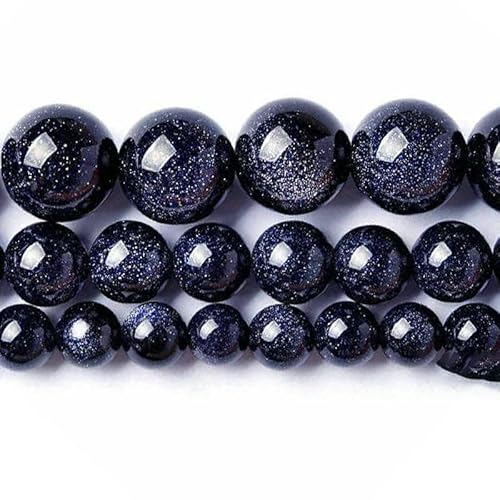 Glatter Naturstein, blaue Türkise, runde lose Perlen, 38,1 cm Strang, 4, 6, 8, 10, 12 mm, Auswahlgröße zur Schmuckherstellung, blauer Sandstein, 12 mm, 30 bis 32 Stück Glatter Naturstein, blaue Türkise, runde lose Perlen, 38,1 cm Strang, 4, 6, 8, 10, 12 mm, Auswahlgröße zur Schmuckherstellung, blauer Sandstein, 12 mm, 30 bis 32 Stück von VIEPGJ