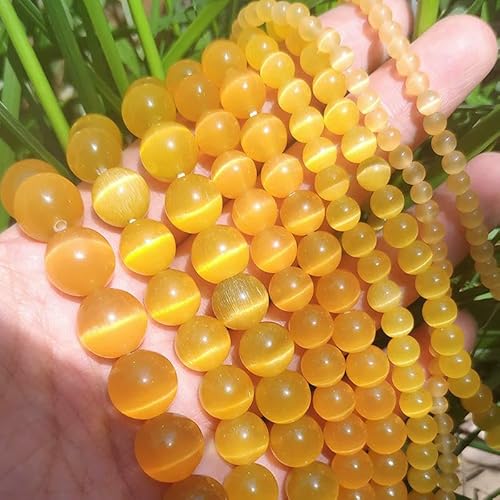 Katzenaugen-Opalperlen in verschiedenen Farben, Naturstein, Glas, lose Perlen zur Schmuckherstellung, DIY-Armbänder, Fundstücke, 4/6/8/10/12 mm, 15 Zoll, Goldfarbe, 6 mm, 61 Perlen Katzenaugen-Opalperlen in verschiedenen Farben, Naturstein, Glas, lose Perlen zur Schmuckherstellung, DIY-Armbänder, Fundstücke, 4/6/8/10/12 mm, 15 Zoll, Goldfarbe, 6 mm, 61 Perlen von VIEPGJ