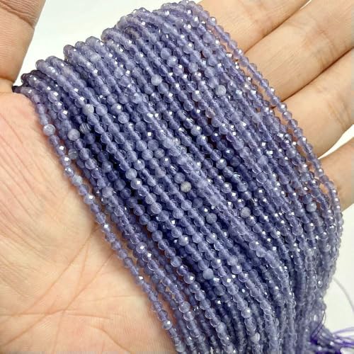Kleine natürliche facettierte Steinperlen, violetter Glimmer, 2/3/4,0 mm, Quarze, Amethyste, Achate, Fluorit-Kristall, facettierte Perle zur Schmuckherstellung, Nr. 36, Katzenauge, 4,0 mm, ca. Kleine natürliche facettierte Steinperlen, violetter Glimmer, 2/3/4,0 mm, Quarze, Amethyste, Achate, Fluorit-Kristall, facettierte Perle zur Schmuckherstellung, Nr. 36, Katzenauge, 4,0 mm, ca. von VIEPGJ