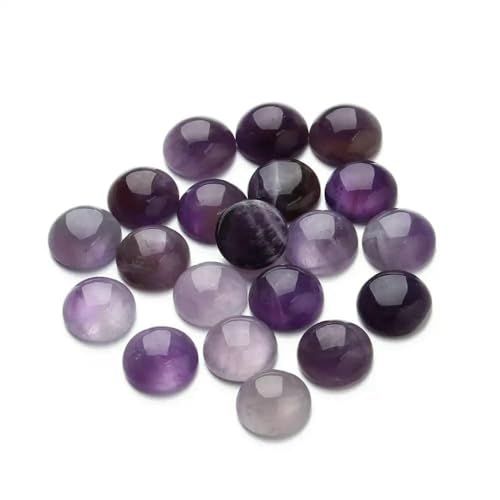 Lila Amethyste Naturstein Cabochon Perlen Runde Runde Onyx Cabochons Lose Perlen Cabochon Cameo DIY Ringe Halskette-Amethyst-4,0mm x 10St Lila Amethyste Naturstein Cabochon Perlen Runde Runde Onyx Cabochons Lose Perlen Cabochon Cameo DIY Ringe Halskette-Amethyst-4,0mm x 10St von VIEPGJ