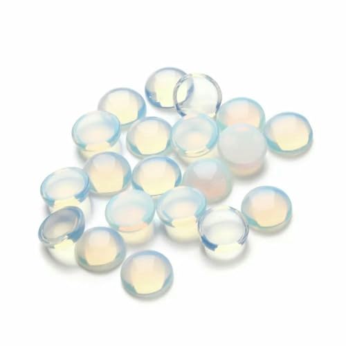 Lila Amethyste Naturstein Cabochon Perlen Runde Runde Onyx Cabochons Lose Perlen Cabochon Cameo DIY Ringe Halskette-Opal-10mm x 10 Stück Lila Amethyste Naturstein Cabochon Perlen Runde Runde Onyx Cabochons Lose Perlen Cabochon Cameo DIY Ringe Halskette-Opal-10mm x 10 Stück von VIEPGJ