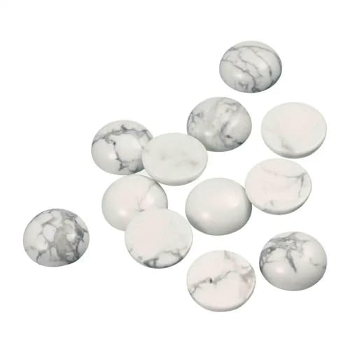 Lila Amethyste Naturstein Cabochon Perlen Runde Runde Onyx Cabochons Lose Perlen Cabochon Cameo DIY Ringe Halskette-Weißkiefer-14,0 mm x 10 Stück Lila Amethyste Naturstein Cabochon Perlen Runde Runde Onyx Cabochons Lose Perlen Cabochon Cameo DIY Ringe Halskette-Weißkiefer-14,0 mm x 10 Stück von VIEPGJ