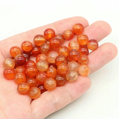Lose Natursteinperlen, 4, 6, 8, 10 mm, Amethyst, Lava, Türkis, runde Charms, Kristallperlen zur Schmuckherstellung, DIY-Armband, Halskette, Roter Achat, 1–10 mm, 36–39 Stück Lose Natursteinperlen, 4, 6, 8, 10 mm, Amethyst, Lava, Türkis, runde Charms, Kristallperlen zur Schmuckherstellung, DIY-Armband, Halskette, Roter Achat, 1–10 mm, 36–39 Stück von VIEPGJ