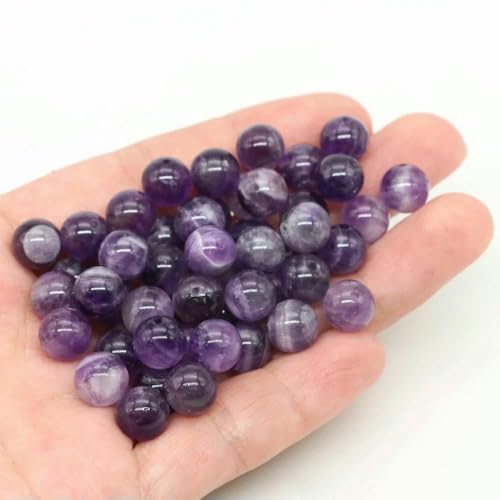 Lose Natursteinperlen, 4, 6, 8, 10 mm, Amethyst, Lava, Türkis, runde Charms, Kristallperlen zur Schmuckherstellung, DIY-Armband, Halskette – Traum-Amethyst – 4,0 mm, 85 bis 90 St Lose Natursteinperlen, 4, 6, 8, 10 mm, Amethyst, Lava, Türkis, runde Charms, Kristallperlen zur Schmuckherstellung, DIY-Armband, Halskette – Traum-Amethyst – 4,0 mm, 85 bis 90 St von VIEPGJ