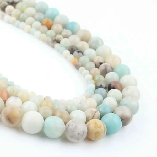 Mineralperlen im 47-Stil, Naturstein, Amazonit, Rhodonit, Sediment, Jade, Jaspis, Steinperlen zur Schmuckherstellung, DIY-Armband, 15 Zoll, Amazonit, 8 mm, 46 Perlen Mineralperlen im 47-Stil, Naturstein, Amazonit, Rhodonit, Sediment, Jade, Jaspis, Steinperlen zur Schmuckherstellung, DIY-Armband, 15 Zoll, Amazonit, 8 mm, 46 Perlen von VIEPGJ