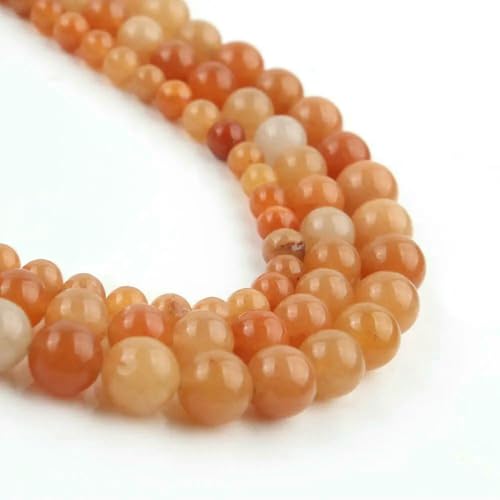 Mineralperlen im 47-Stil, Naturstein, Amazonit, Rhodonit, Sediment, Jade, Jaspis, Steinperlen zur Schmuckherstellung, DIY-Armband, 15 Zoll, roter Aventurin, 10 mm, 36 Perlen Mineralperlen im 47-Stil, Naturstein, Amazonit, Rhodonit, Sediment, Jade, Jaspis, Steinperlen zur Schmuckherstellung, DIY-Armband, 15 Zoll, roter Aventurin, 10 mm, 36 Perlen von VIEPGJ
