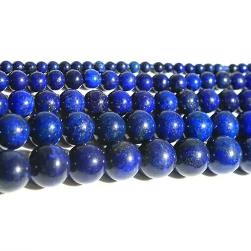 Natürliche Achate, Jade, Amethyste, Tigerauge, Lapislazuli, Kristall, lose runde Steinperlen zur Schmuckherstellung, DIY-Armband, 4 6 8 10 12 mm, Lapislazuli, 12 mm, ca. 30 Stück Natürliche Achate, Jade, Amethyste, Tigerauge, Lapislazuli, Kristall, lose runde Steinperlen zur Schmuckherstellung, DIY-Armband, 4 6 8 10 12 mm, Lapislazuli, 12 mm, ca. 30 Stück von VIEPGJ