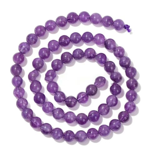 Natürliche Amethyst-Energiesteinperle, violette Quarzkristallperlen, Heilkraft für Gesundheit, Schönheit, Klarheit, Stressabbau, Beruhigung – Nr. 31 Natürliche Amethyst-Energiesteinperle, violette Quarzkristallperlen, Heilkraft für Gesundheit, Schönheit, Klarheit, Stressabbau, Beruhigung – Nr. 31 von VIEPGJ