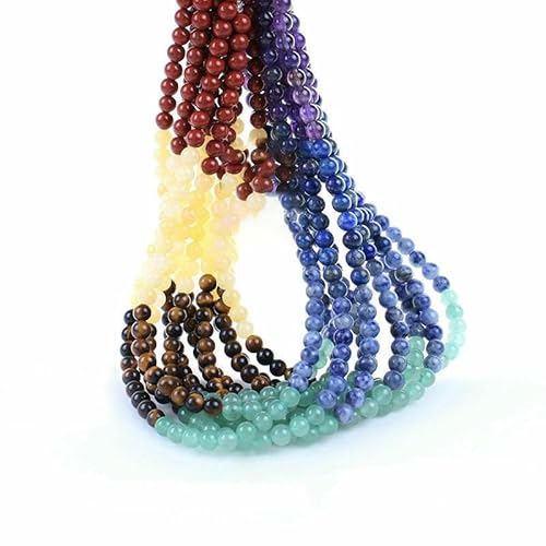 Natürliche Selenit-Steinperlen, 6, 8, 10 mm, nahezu runde Halbedelsteinperlen, Zubehör zur Schmuckherstellung, Chakra L.1–10–10,5 mm (35–37 Stück) von VIEPGJ
