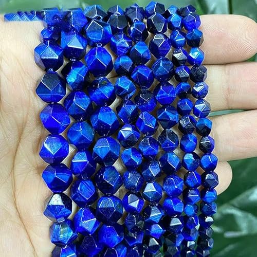 Natürliche Tigerauge-Perlen, lila, grün, blau, golden, runde Perlen, DIY-Armband, Halskette zur Schmuckherstellung, 38,1 cm Strang, 6/8/10/12/14,0 mm, Diamantoid-Lap Natürliche Tigerauge-Perlen, lila, grün, blau, golden, runde Perlen, DIY-Armband, Halskette zur Schmuckherstellung, 38,1 cm Strang, 6/8/10/12/14,0 mm, Diamantoid-Lap von VIEPGJ