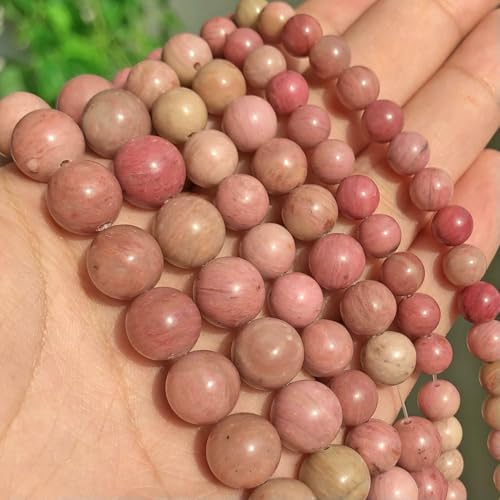 Natürliche gelbe Tigerauge-Steinperlen, rund, lose Abstandsperlen für die Schmuckherstellung, DIY-Armband, Halskette, 4/6/8/10/12 mm, 15 Zoll, Rhodonit, 12 mm, 30 St Natürliche gelbe Tigerauge-Steinperlen, rund, lose Abstandsperlen für die Schmuckherstellung, DIY-Armband, Halskette, 4/6/8/10/12 mm, 15 Zoll, Rhodonit, 12 mm, 30 St von VIEPGJ