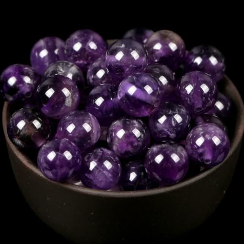 Natürliche runde Tigeraugen, Amazonit, Lava, Türkis, Achat, Jaspis, Granat, Abstandshalter, lose Steinperlen für die Schmuckherstellung, DIY-Armband, Amethyst, 6 mm, 59 bis 61 Stück Natürliche runde Tigeraugen, Amazonit, Lava, Türkis, Achat, Jaspis, Granat, Abstandshalter, lose Steinperlen für die Schmuckherstellung, DIY-Armband, Amethyst, 6 mm, 59 bis 61 Stück von VIEPGJ