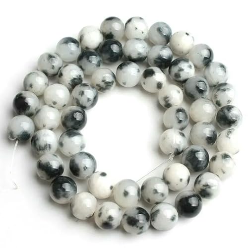 Natürliche schwarze vulkanische Lava, Onyx, Obsidian, Labradorit, runde Perlen für Herrenschmuck, DIY-Liebhaberarmband, Jade, 10 mm, 36 Stück Perlen Natürliche schwarze vulkanische Lava, Onyx, Obsidian, Labradorit, runde Perlen für Herrenschmuck, DIY-Liebhaberarmband, Jade, 10 mm, 36 Stück Perlen von VIEPGJ