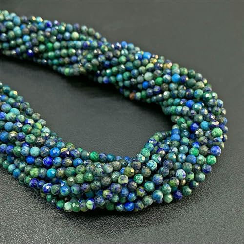 Natural Stone Faceted Crytsal Beads 2 3 4.0mm Round Quartz lapis lazuli Tiger Eye Loose Beads for Jewelry Making DIY Bracelet-Phoenix lapis lazuli-4.0mm about 80 Natural Stone Faceted Crytsal Beads 2 3 4.0mm Round Quartz lapis lazuli Tiger Eye Loose Beads for Jewelry Making DIY Bracelet-Phoenix lapis lazuli-4.0mm about 80 von VIEPGJ