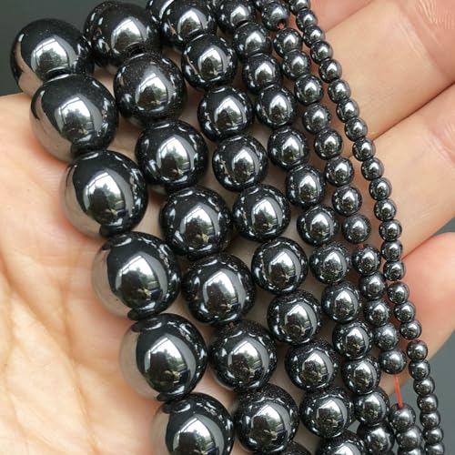 Natural Stone Multicolor Tiger Eye Round Loose Beads For Jewelry Making 4 6 8 10 12 14.0mm DIY Bracelet Accessories 15'' Strands-Black Hematite-8mm (approx 46pcs Natural Stone Multicolor Tiger Eye Round Loose Beads For Jewelry Making 4 6 8 10 12 14.0mm DIY Bracelet Accessories 15'' Strands-Black Hematite-8mm (approx 46pcs von VIEPGJ