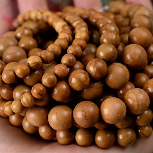 Natursteinperlen, Lava-Jaspis, Tigerauge, Quarz-Achat, runde lose Perlen zur Schmuckherstellung, DIY-Armbandzubehör, 4–12 mm, Holzjaspis, 12 mm, ca. 30 Perlen Natursteinperlen, Lava-Jaspis, Tigerauge, Quarz-Achat, runde lose Perlen zur Schmuckherstellung, DIY-Armbandzubehör, 4–12 mm, Holzjaspis, 12 mm, ca. 30 Perlen von VIEPGJ