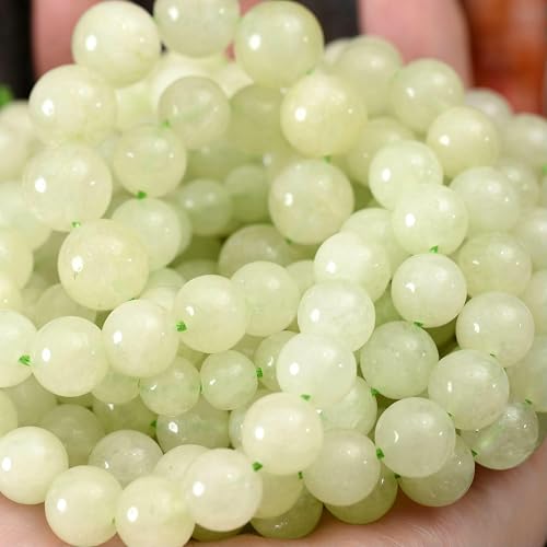 Natursteinperlen, Lava-Jaspis, Tigerauge, Quarz-Achat, runde lose Perlen zur Schmuckherstellung, DIY-Armbandzubehör, 4–12 mm, Jade, 12 mm, ca. 30 Perlen Natursteinperlen, Lava-Jaspis, Tigerauge, Quarz-Achat, runde lose Perlen zur Schmuckherstellung, DIY-Armbandzubehör, 4–12 mm, Jade, 12 mm, ca. 30 Perlen von VIEPGJ