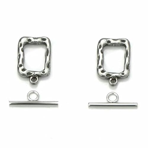 Neue unregelmäßig gebogene OT-Verschlüsse Knebelverschlüsse Verbinder für Armband Halskette Basteln Schmuckherstellung Großhandel-Stahl 4 Sets_b Neue unregelmäßig gebogene OT-Verschlüsse Knebelverschlüsse Verbinder für Armband Halskette Basteln Schmuckherstellung Großhandel-Stahl 4 Sets_b von VIEPGJ