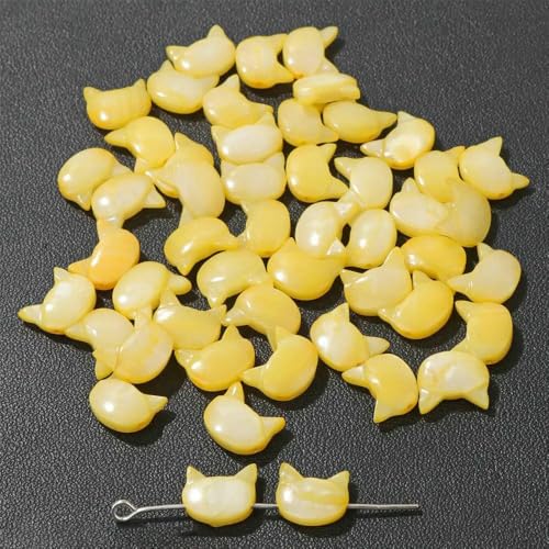 Niedliche Kaninchen-Muschelperlen, Katzen-Charms, bunte natürliche Perlmutt-Muschel, lose Perlen zur Schmuckherstellung, DIY-Halskette, Armband, 20 Katzen, 10 x 8, 5 Stück Niedliche Kaninchen-Muschelperlen, Katzen-Charms, bunte natürliche Perlmutt-Muschel, lose Perlen zur Schmuckherstellung, DIY-Halskette, Armband, 20 Katzen, 10 x 8, 5 Stück von VIEPGJ