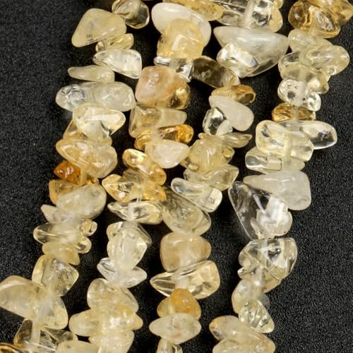 Unregelmäßige Freeform-Chip-Kiesperlen, Naturstein, Amethyste, Tigerauge-Perlen zur Schmuckherstellung, 3–5–8–12 mm, DIY-Halskette, 40,6 cm, Citrin, 5–8 mm, 40,6 cm Unregelmäßige Freeform-Chip-Kiesperlen, Naturstein, Amethyste, Tigerauge-Perlen zur Schmuckherstellung, 3–5–8–12 mm, DIY-Halskette, 40,6 cm, Citrin, 5–8 mm, 40,6 cm von VIEPGJ
