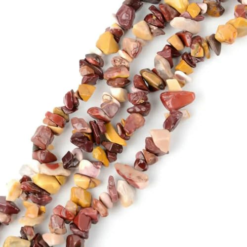 Unregelmäßige Freeform-Chip-Kiesperlen, Naturstein, Amethyste, Tigerauge-Perlen zur Schmuckherstellung, 3–5–8–12 mm, DIY-Halskette, 40,6 cm, Mookait, 8–12 mm, 40,6 cm Unregelmäßige Freeform-Chip-Kiesperlen, Naturstein, Amethyste, Tigerauge-Perlen zur Schmuckherstellung, 3–5–8–12 mm, DIY-Halskette, 40,6 cm, Mookait, 8–12 mm, 40,6 cm von VIEPGJ
