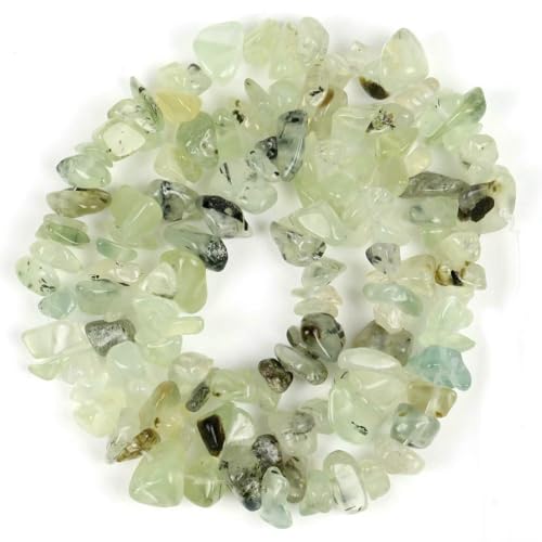 Unregelmäßige Freeform-Chip-Kiesperlen, Naturstein, Amethyste, Tigerauge-Perlen zur Schmuckherstellung, 3–5–8–12 mm, DIY-Halskette, 40,6 cm, Prehnit, 8–12 mm, 40,6 cm Unregelmäßige Freeform-Chip-Kiesperlen, Naturstein, Amethyste, Tigerauge-Perlen zur Schmuckherstellung, 3–5–8–12 mm, DIY-Halskette, 40,6 cm, Prehnit, 8–12 mm, 40,6 cm von VIEPGJ