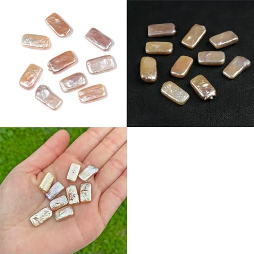 Unregelmäßiger natürlicher Süßwasserperlen-Anhänger, weiße Perlen, lose Perlen zur Schmuckherstellung, Halskette, Armband, Ohrringe, Nr. 33, eine Schnur Unregelmäßiger natürlicher Süßwasserperlen-Anhänger, weiße Perlen, lose Perlen zur Schmuckherstellung, Halskette, Armband, Ohrringe, Nr. 33, eine Schnur von VIEPGJ