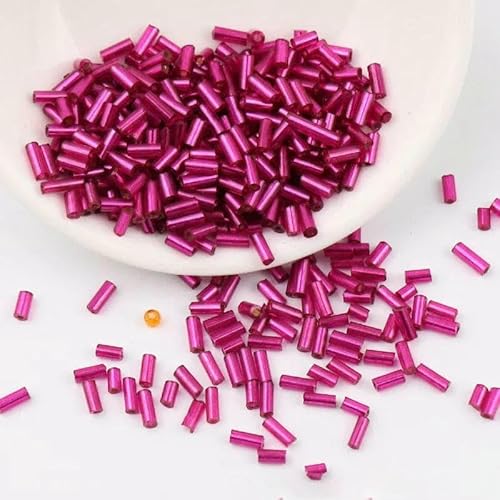 g, 2 x 4,0 mm, 2 x 6 mm, Silberlinie, Röhren-Glasperlen, H, lose Abstandshalter, Rocailles-Perlen für Handarbeiten, Schmuckherstellung, handgefertigtes DIY-Nähen, 38, 2 x 4,0 mm, 5 g, 225 Stück g, 2 x 4,0 mm, 2 x 6 mm, Silberlinie, Röhren-Glasperlen, H, lose Abstandshalter, Rocailles-Perlen für Handarbeiten, Schmuckherstellung, handgefertigtes DIY-Nähen, 38, 2 x 4,0 mm, 5 g, 225 Stück von VIEPGJ