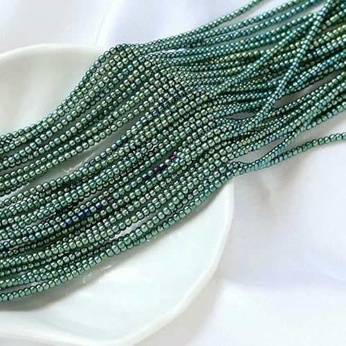 mm, 175 Stück, österreichische Kristallperlen, runde Glasperlen, lose Abstandsperlen für die Schmuckherstellung, DIY-Armband, Halskettenzubehör, 10–2 mm (175 Stück) von VIEPGJ