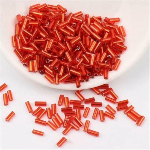 x 2 mm, 2 x 4,0 mm, 2 x 6 mm, silbergefüllte Röhrenperlen, handgenähte Perlen, Reisperlen, DIY, handgefertigtes Armbandzubehör, H-Röhre, Großhandel. - leuchtend rot - 012-2 x 6 mm, 14.500 Stück x 2 mm, 2 x 4,0 mm, 2 x 6 mm, silbergefüllte Röhrenperlen, handgenähte Perlen, Reisperlen, DIY, handgefertigtes Armbandzubehör, H-Röhre, Großhandel. - leuchtend rot - 012-2 x 6 mm, 14.500 Stück von VIEPGJ