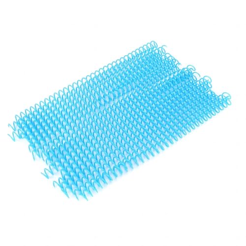 Kunststoff Bindering Feder Spiralringe für Loseblatt A4 Papier 20 Stück 30 Loch(13mm * 30 Löcher blau 20 Streifen) von VIFERR